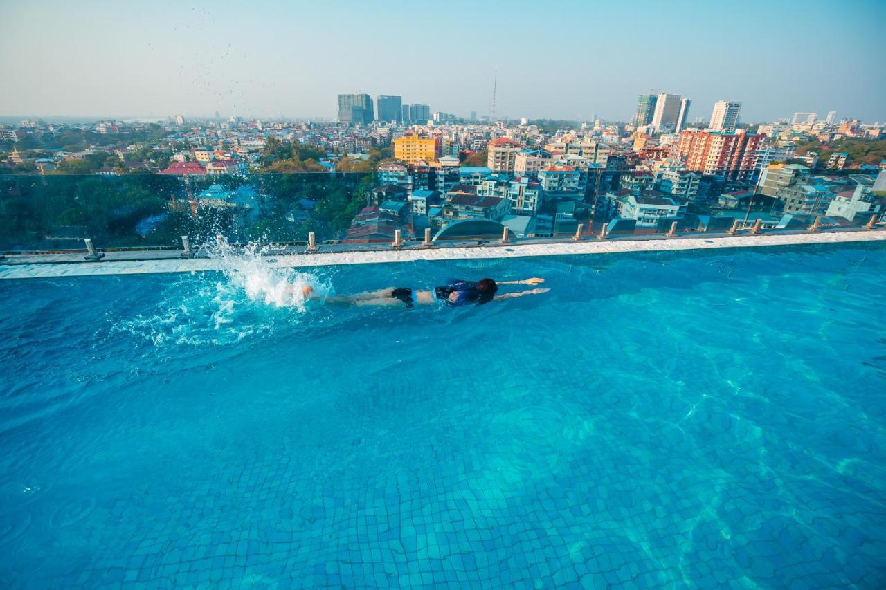 يانغون Hotel Sanchaung المظهر الخارجي الصورة