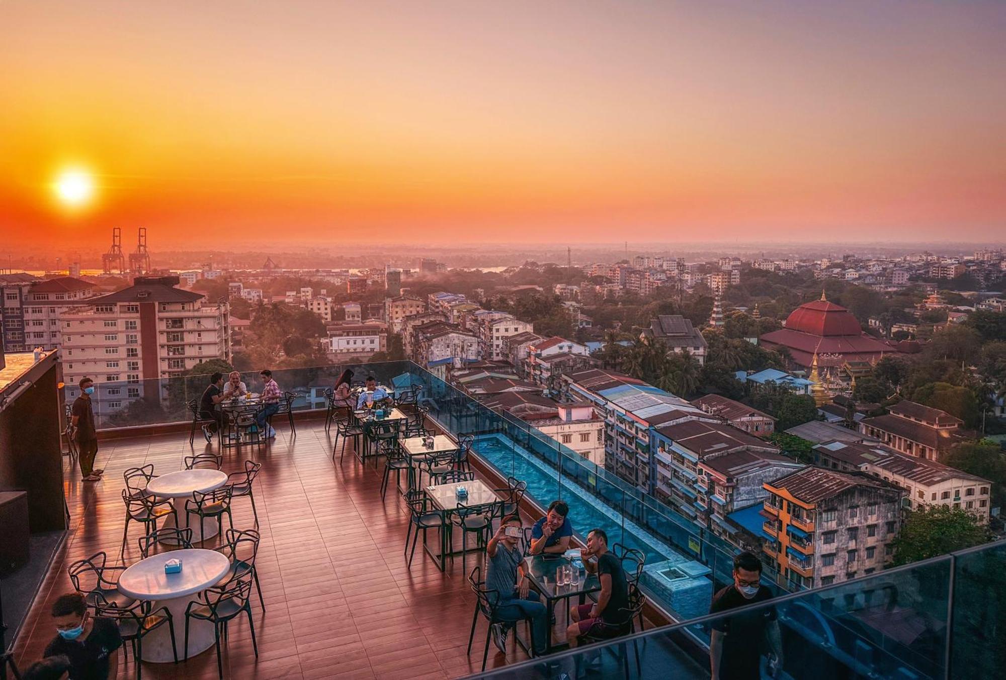 يانغون Hotel Sanchaung المظهر الخارجي الصورة